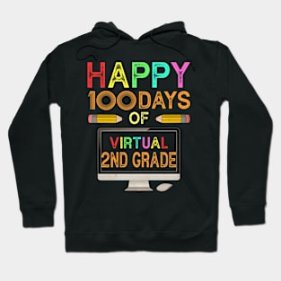 100 days of school 2nd grade Hoodie